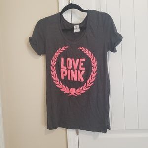 Pink VS tee bling